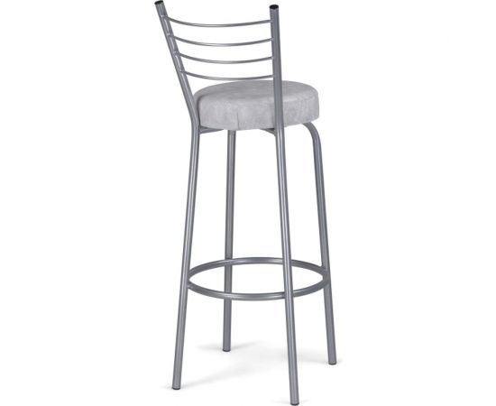 Барный стул Woodville Kuroda белый мрамор, светлый мусс 490088 – изображение 4