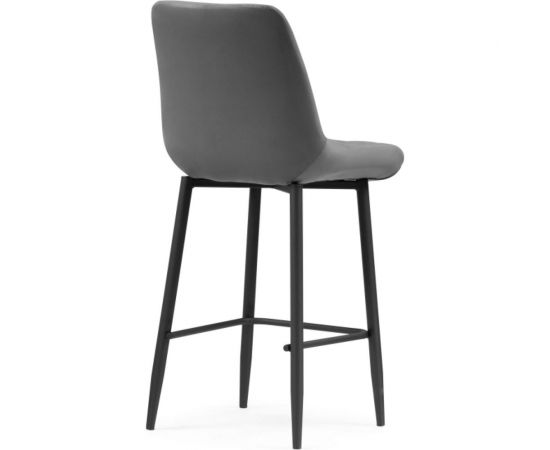 Полубарный стул Woodville баодин к темно-серый (velutto 32) / черный каркас 517163 – изображение 4