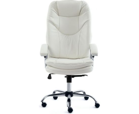 Кресло TetChair SOFTY LUX кожзам белый 36-01 15284 – изображение 5