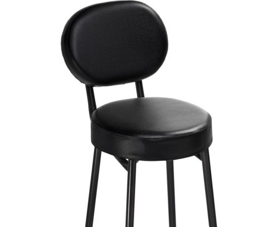 Барный стул Woodville Satearant черный полимер, темный мусс 453999 – изображение 5