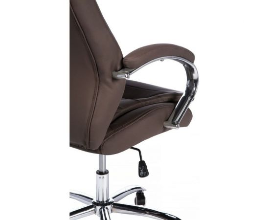 Компьютерное кресло Woodville tomar коричневое 1743 – изображение 10