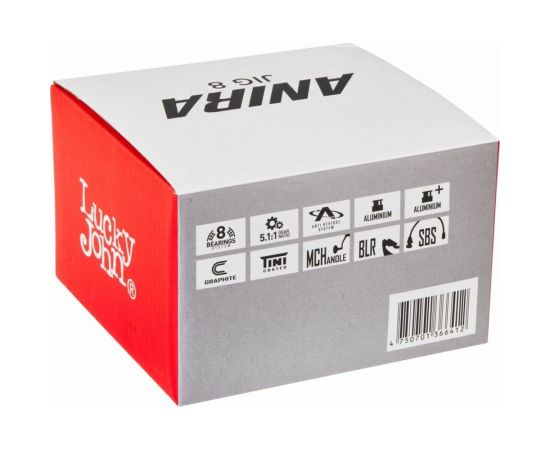 Безынерционная катушка LUCKY JOHN Anira JIG 8 2500FD LJ-8125FD – изображение 10