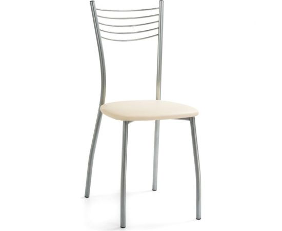 Стул Woodville Goki на металлокаркасе, ваниль крап/светлый мусс 453991 