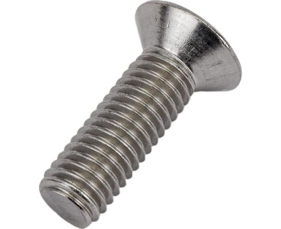 Нержавеющий винт с потайной головкой KREPFIELD M8x25 мм, DIN 965, А2, крестообразный шлиц PH, 12 шт. 965А2ВИНТ8Х25-12 