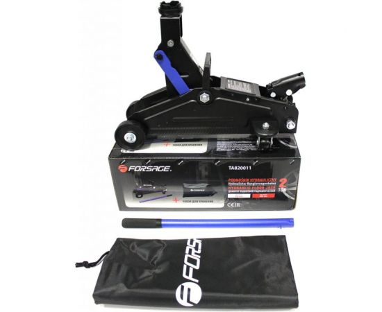 Подкатной гидравлический домкрат Forsage "F-TA820011 2 т с усиленным корпусом 48240 