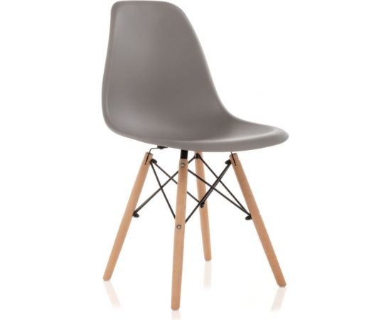 Пластиковый стул Woodville eames pc-015 серый 11181 