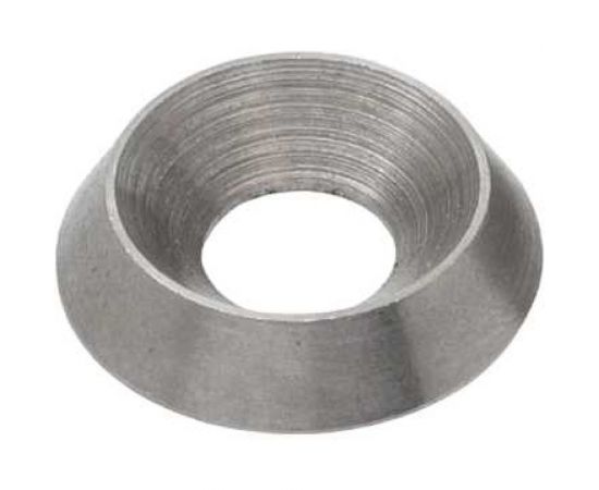 Нержавеющая шайба KREPFIELD 8 мм, ART 9081, А1, со скосом 90 градусов, 10 шт. 9081А1ШАЙБА8ММ-10 