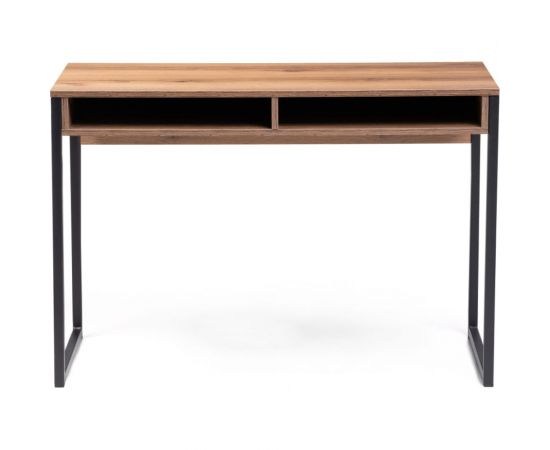 Письменный стол Woodville леон лофт дуб делано темный/черный матовый 489684 – изображение 2