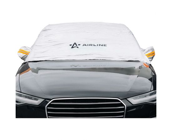 Чехол-тент на крышу и окна автомобиля Airline защитный 259х140х56 см, универсальный, серый ADCT003 – изображение 3