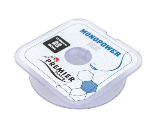 Леска Premier fishing MONOPOWER ICE PR-MI-T-016-30, 0.16мм/30м, прозрачный нейлон 280972 – изображение 3