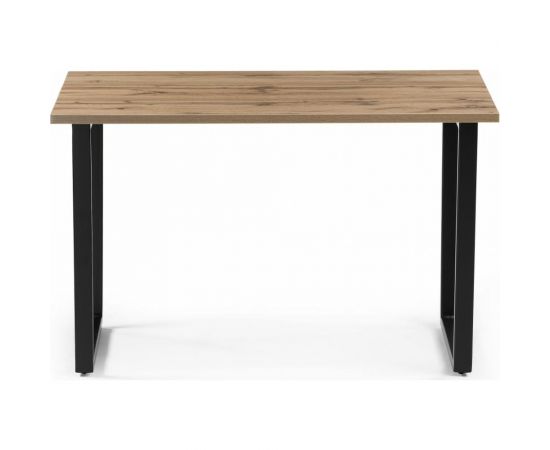 Стол Woodville лота лофт 140 25 мм дуб вотан/черный матовый 489611 – изображение 3