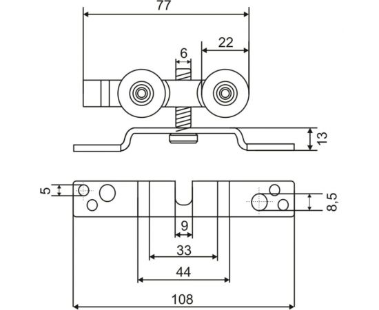 Раздвижная система VETTORE ESW-123 (100kg) VETTORE 20333 – изображение 4