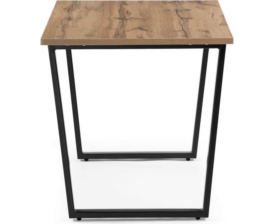 Стол Woodville лота лофт 120 25 мм дуб вотан/черный матовый 489609 – изображение 4