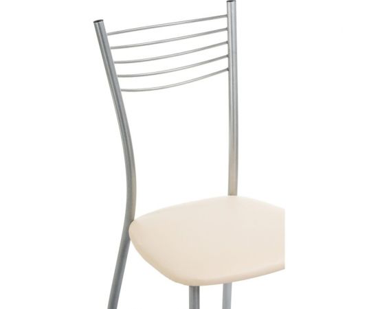 Стул Woodville Goki на металлокаркасе, ваниль крап/светлый мусс 453991 – изображение 5
