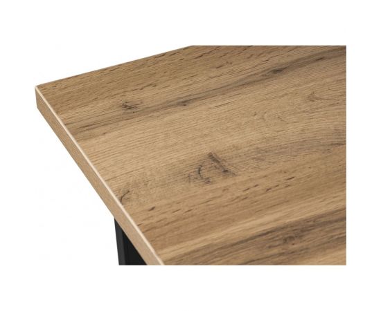 Стол Woodville лота лофт 120 25 мм дуб вотан/черный матовый 489609 – изображение 7