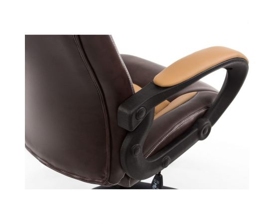 Компьютерное кресло Woodville Kadis коричневое / бежевое 1726 – изображение 8