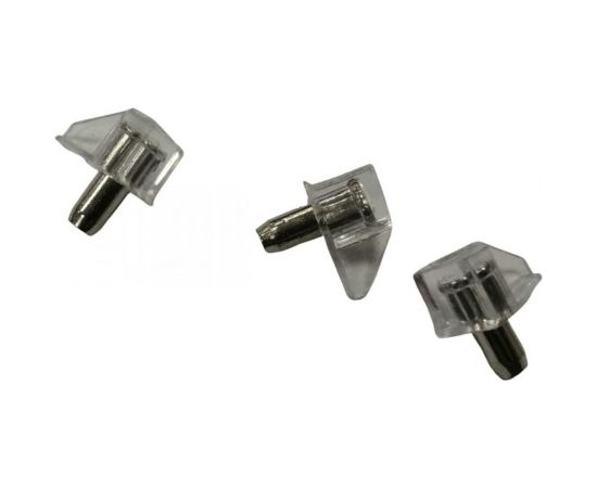 Полкодержатель для стеклянных полок Tech-Krep прозр. 10 шт 130129 