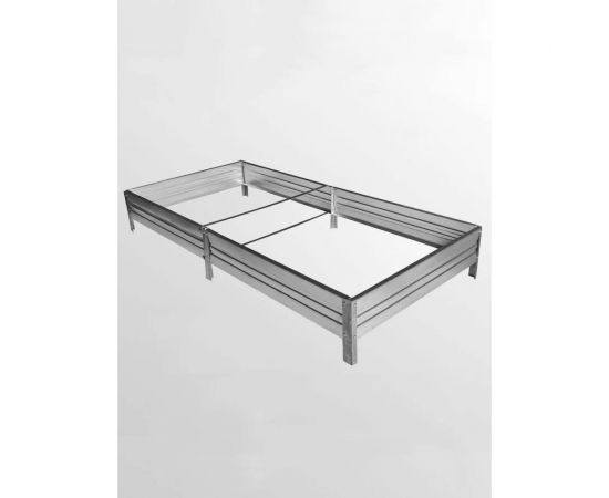 Оцинкованная грядка Крепче 1x2 м 2947768 