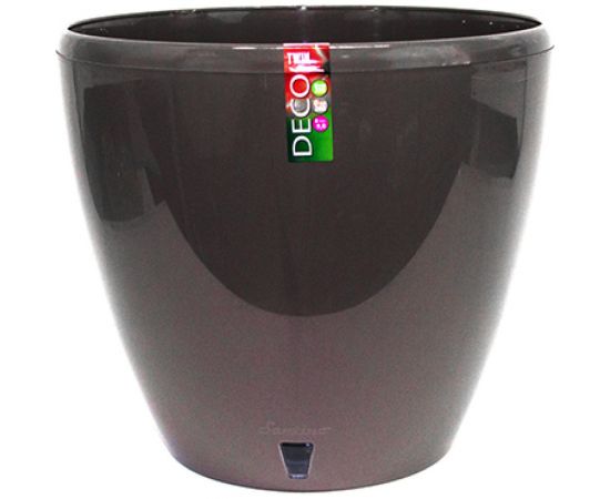 Горшок SANTINO ДЕКО ТВИН 9 л, 26х23.5 см, шаде 050110 