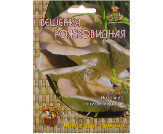 Мицелий на древесном носителе Поиск Вешенка рожковидная 12 шт. 4601887152224 