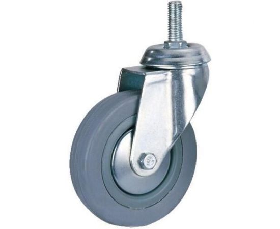 Колесная опора Tech-Krep поворот. D50 п/п, подшип. скольж-я, с резьб. М10 - накл. 151198 