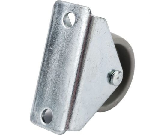 Выкатной неповоротный ролик Tech-Krep C.3, D30 мм, серый нейлон - накл. 148456 