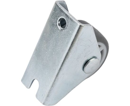 Выкатной неповоротный ролик Tech-Krep К.2, D25, обрезин. пластик - накл. 152365 