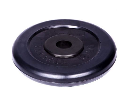 Обрезиненный диск Титан d 26 мм, чёрный 10.0 кг 1064 