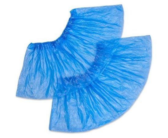 Бахилы ООО Комус АРТ40 прочные, гладкие, 3.5г, 50пар 995640 