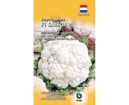 Семена ГАВРИШ Капуста цветная Балбоа 10 шт Голландия 1910213602 