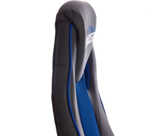 Кресло TetChair RACER кожзам/ткань, металлик/синий 36/10 13231 – изображение 13