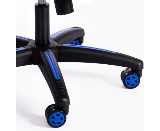 Кресло TetChair RACER кожзам/ткань, металлик/синий 36/10 13231 – изображение 16