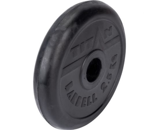 Обрезиненный диск Титан d 31 мм, чёрный 2,5 кг 1069 – изображение 2