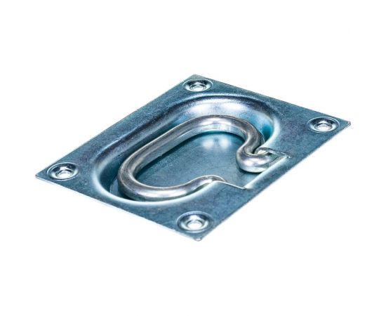 Откидная ручка Tech-Krep 100х80 скрытая цинк 148799 – изображение 2