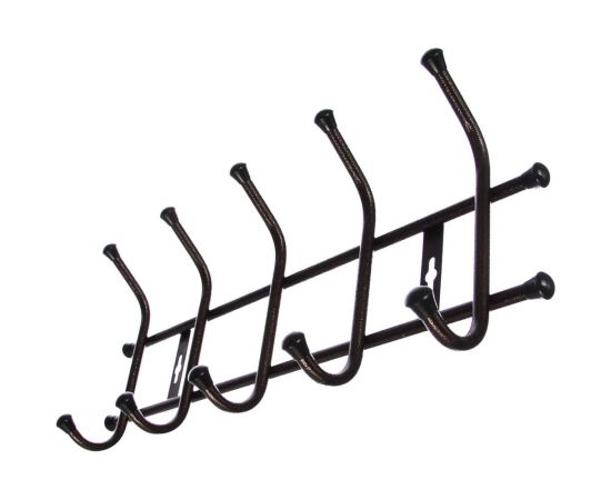 Настенная вешалка Nika 5 крючков, медный антик ВНТ5/А ВНТ5/медный антик – изображение 2