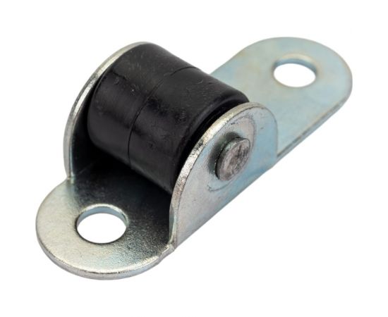 Выкатной неповортоный ролик Tech-Krep В.3, D17 мм, пластик - пакет 148447 – изображение 2