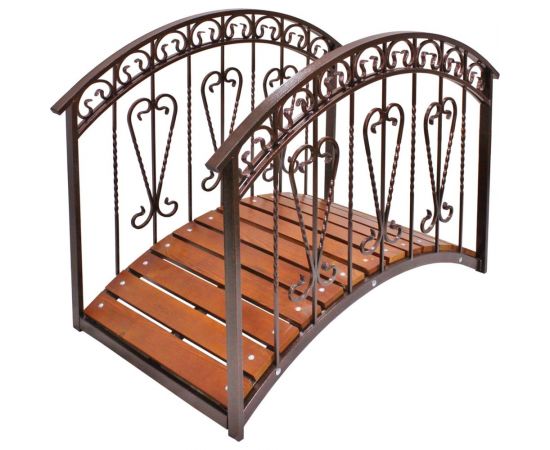 Мостик с металлическими поручнями Комплект-АГРО малый KA6020 – изображение 2