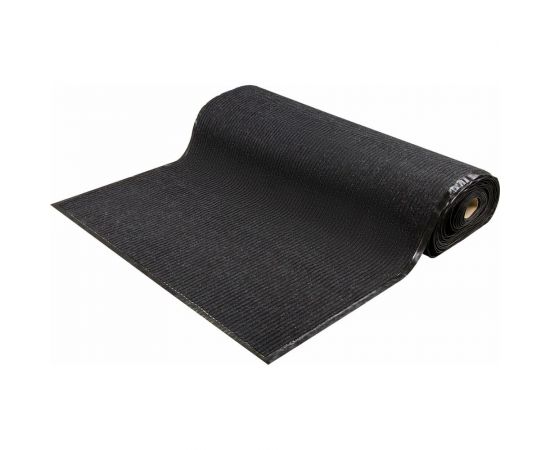 Ворсовый влаго-грязезащитный коврик-дорожка ЛАЙМА 120х1500 см, толщина 7 мм, черный, 602883 – изображение 3