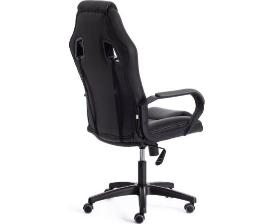 Кресло Tetchair driver 22 кожзаменитель/ткань, черный/серый 36-6/tw-12 19298 – изображение 3