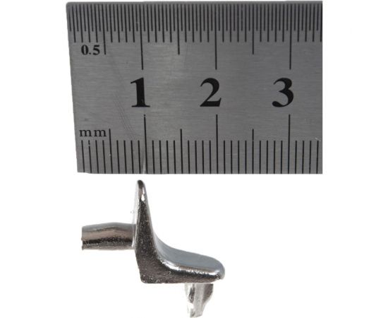 Полкодержатель Г обр. Tech-Krep никель 4 шт 127461 – изображение 4