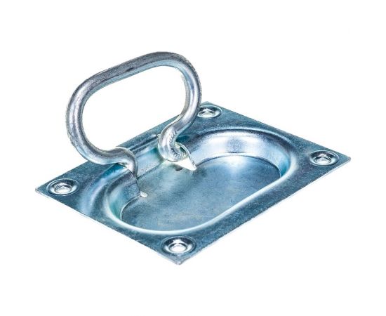 Откидная ручка Tech-Krep 100х80 скрытая цинк 148799 – изображение 4