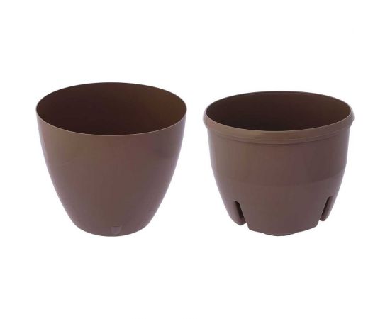 Горшок SANTINO ДЕКО ТВИН 9 л, 26х23.5 см, шаде 050110 – изображение 4