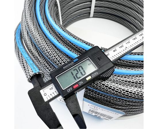 Армированный пятислойный шланг Профитт nts графит, тип поток-50, 1/2"" х 50 м 2227176 – изображение 5