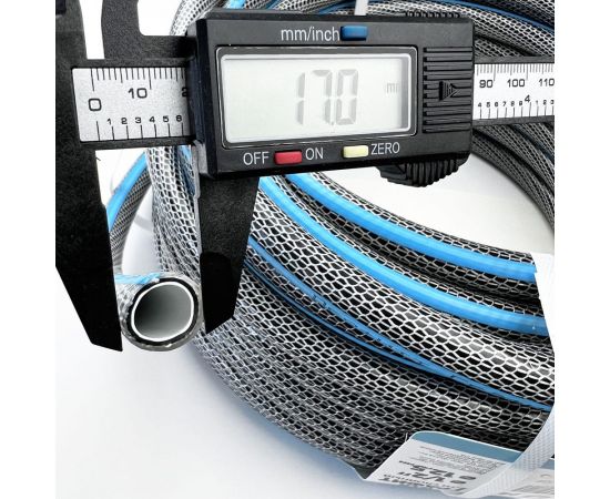 Армированный пятислойный шланг Профитт nts графит, тип поток-50, 1/2"" х 50 м 2227176 – изображение 6