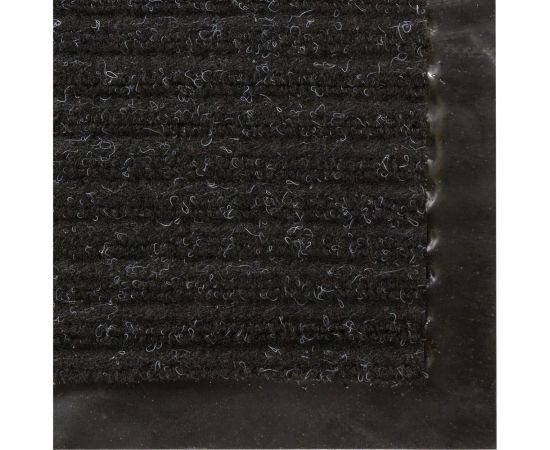 Ворсовый влаго-грязезащитный коврик-дорожка ЛАЙМА 120х1500 см, толщина 7 мм, черный, 602883 – изображение 7