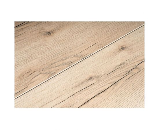 Раскладной стол Woodville колон лофт 120 25 мм дуб делано светлый/черный матовый 489607 – изображение 10