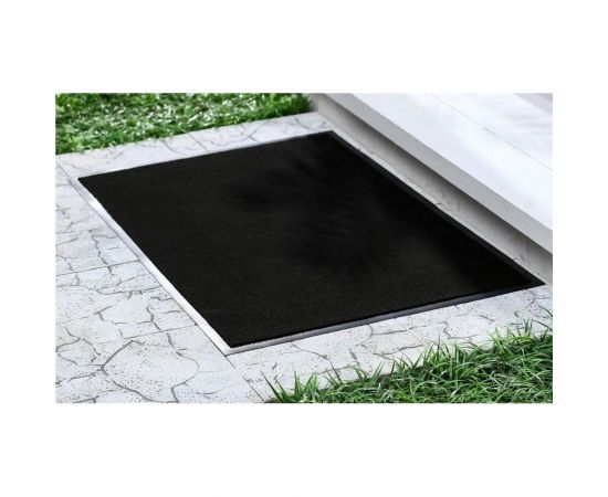 Грязезащитный коврик РемоКолор 3+2 ПВХ, полиэстер, чёрный, 90х120 см 70-1-903 