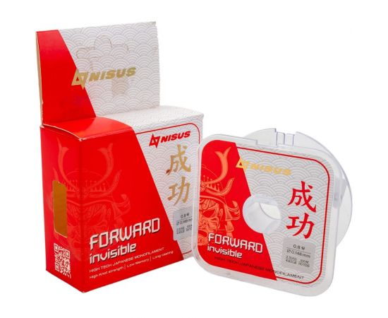 Леска Nisus forward invisible n-fi-0148-100 0.148мм/100м, нейлон 00000309059 
