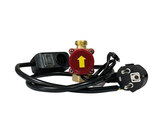 Реле протока G 1/2"х3/4" (накидная гайка) с переключателем LadAna 150605008 