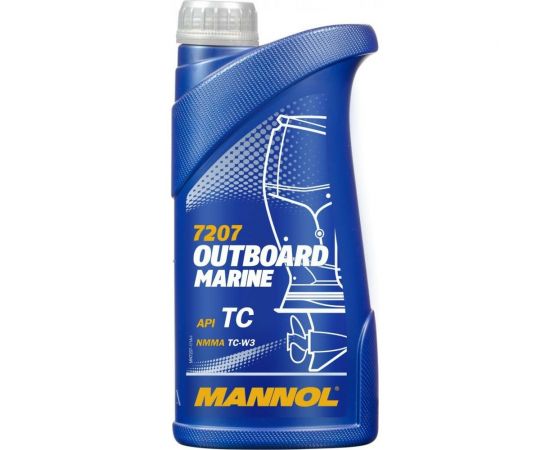 Синтетическое моторное масло MANNOL OUTBOARD MARINE 1 л 1412 